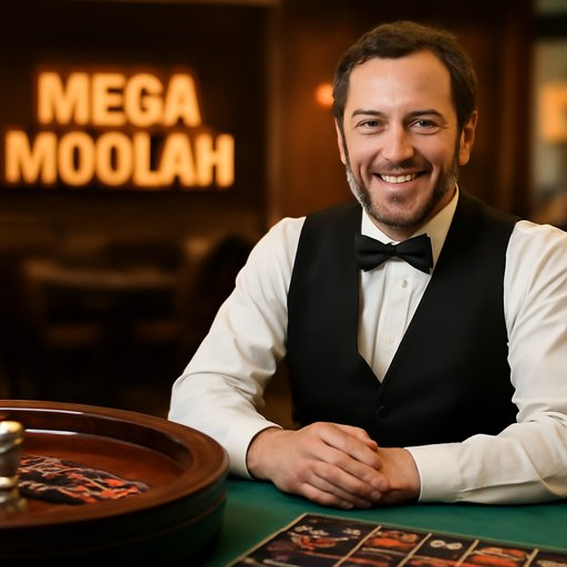 kk333 Mega Moolah Prize Display
